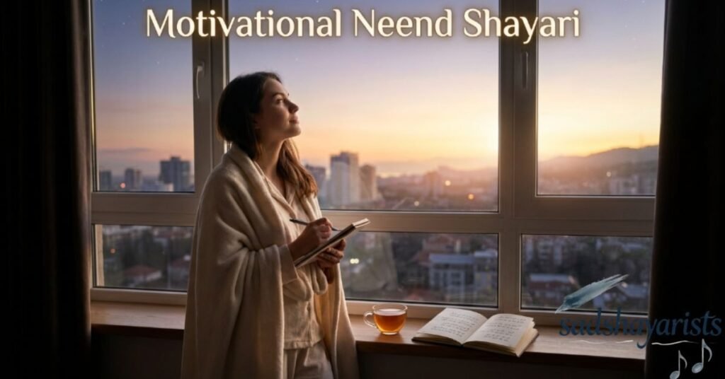 Motivational Neend Shayari