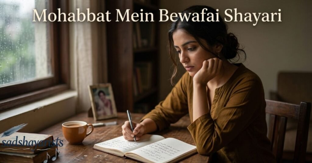 Mohabbat Mein Bewafai Shayari
