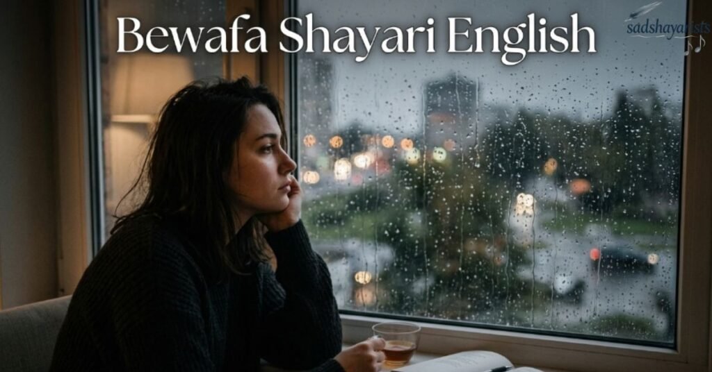 Bewafa Shayari English
