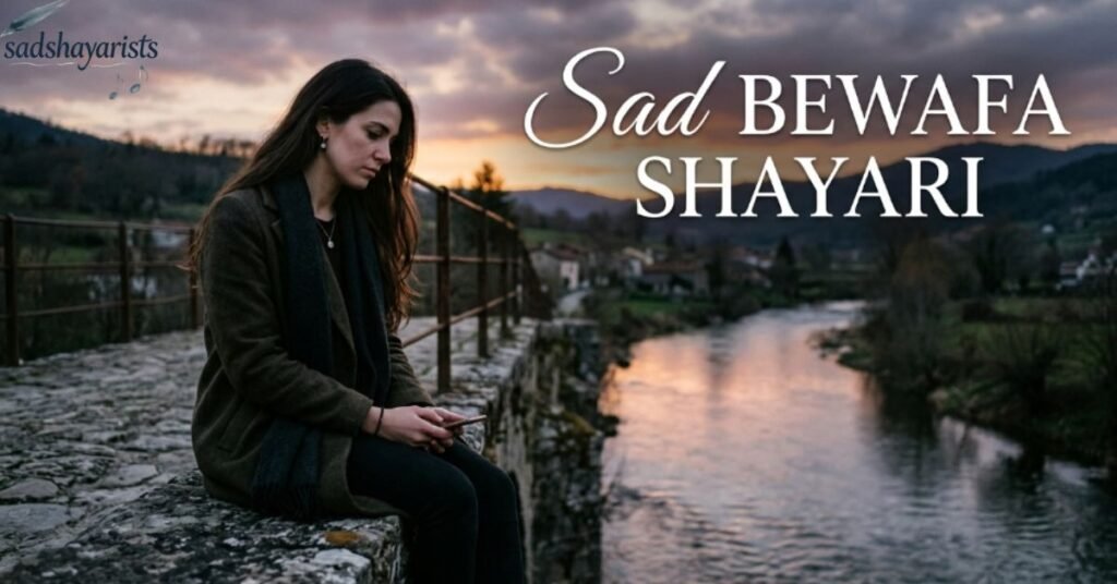 Sad Bewafa Shayari