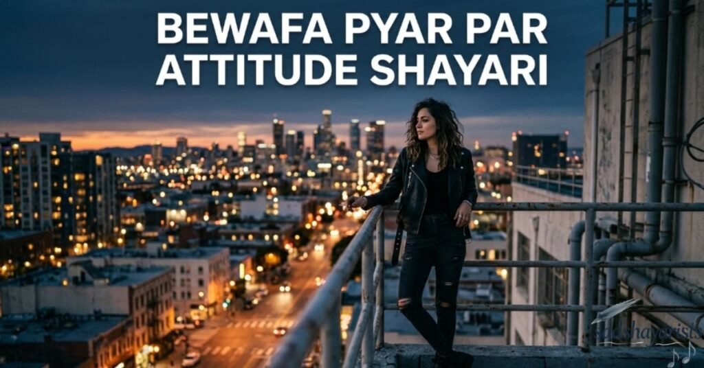 Bewafa Pyar Par Attitude Shayari
