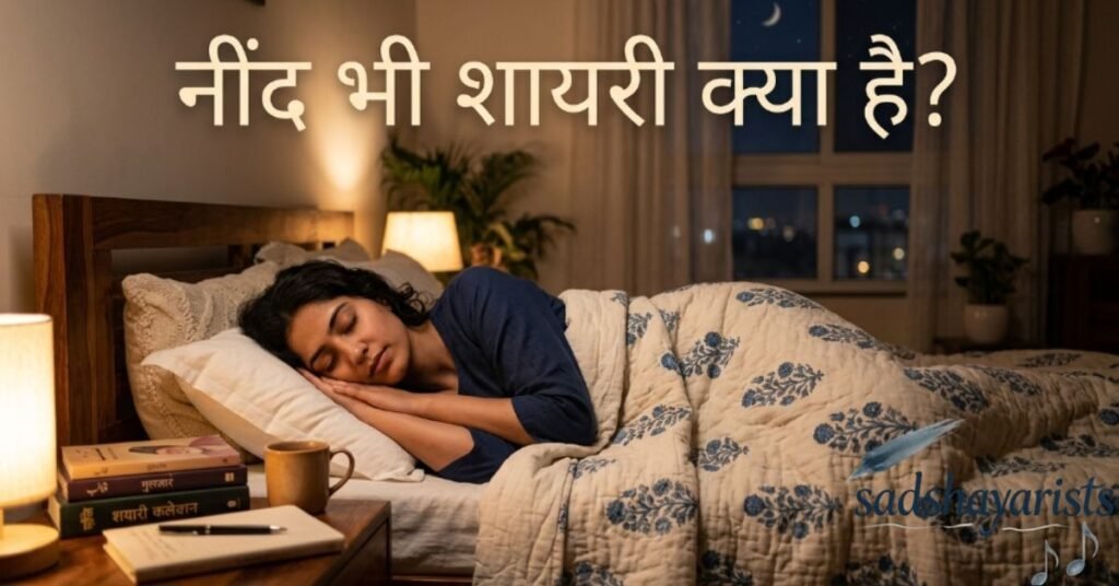 नींद भी शायरी क्या है?