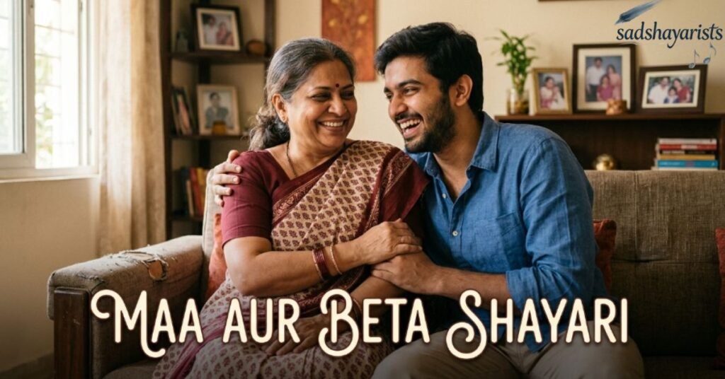 Maa Aur Beta Shayari
