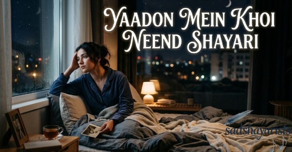 Yaadon Mein Khoi Neend Shayari