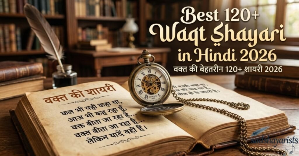 Best 120+ Waqt Shayari in Hindi 2026