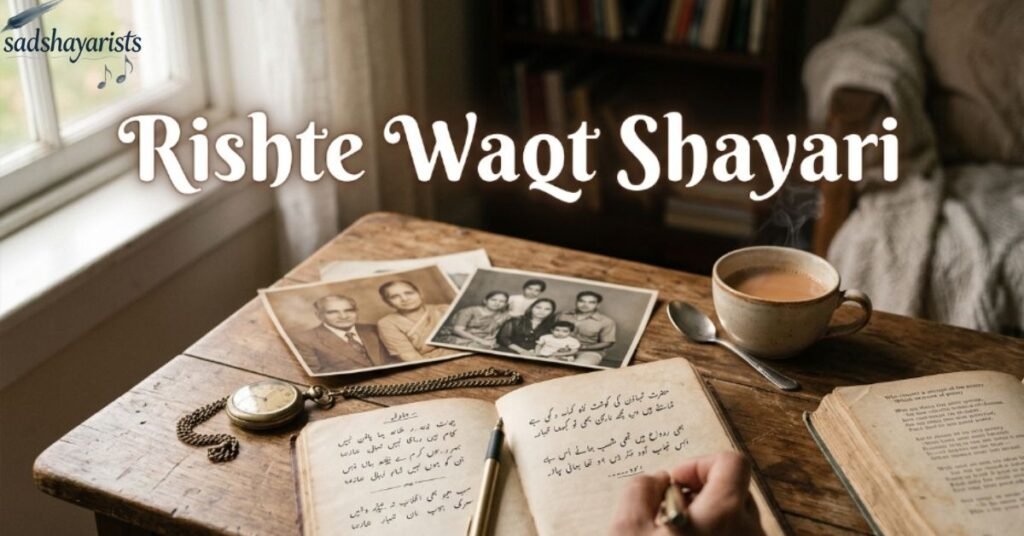 Rishte Waqt Shayari