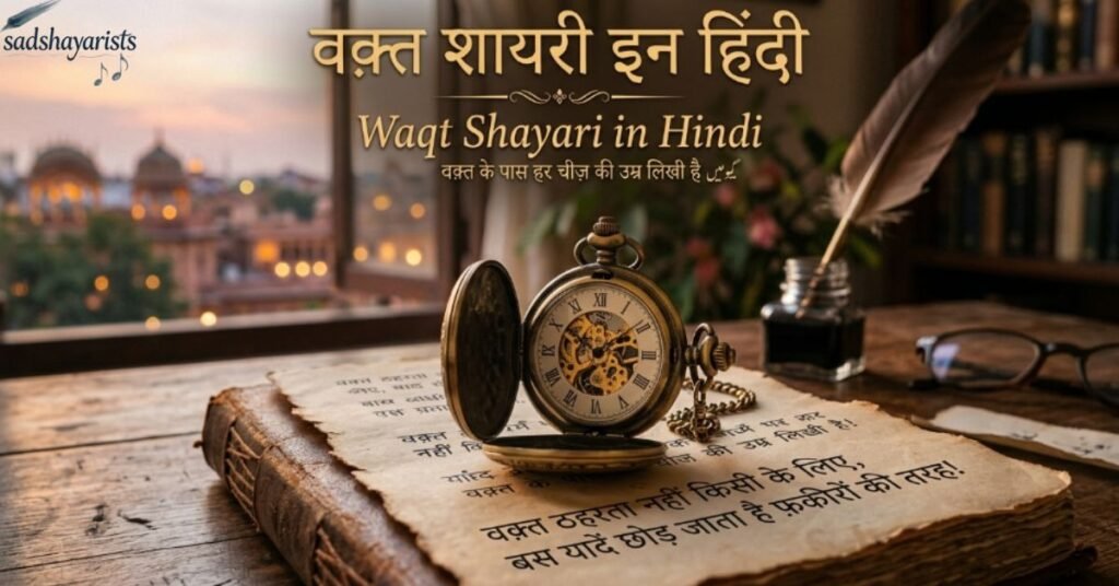 Waqt Shayari in Hindi
