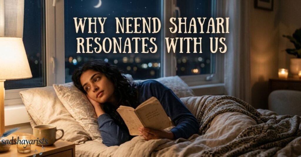 Why Neend Shayari Resonates with Us