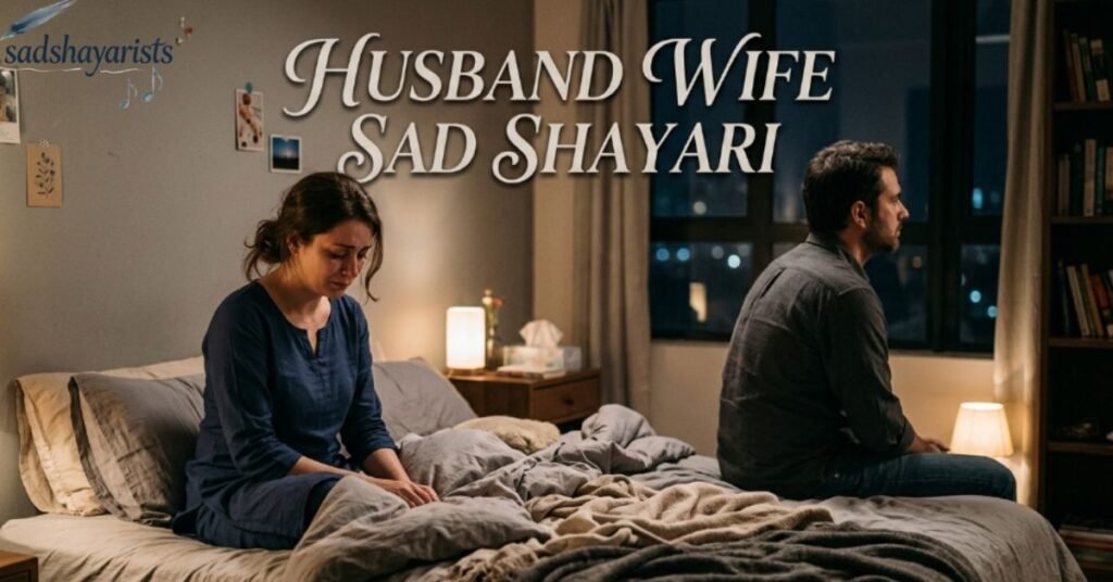 Husband Wife Sad Shayari
