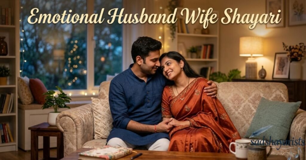Emotional Husband Wife Shayari
