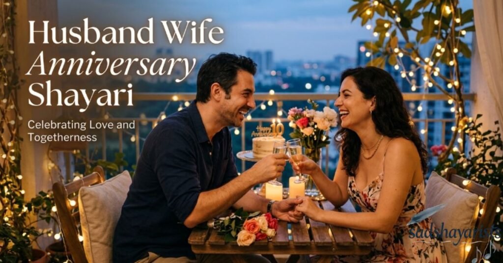 Husband Wife Anniversary Shayari