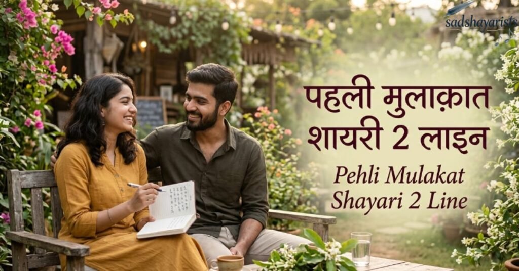 Pehli Mulakat Shayari 2 Line
