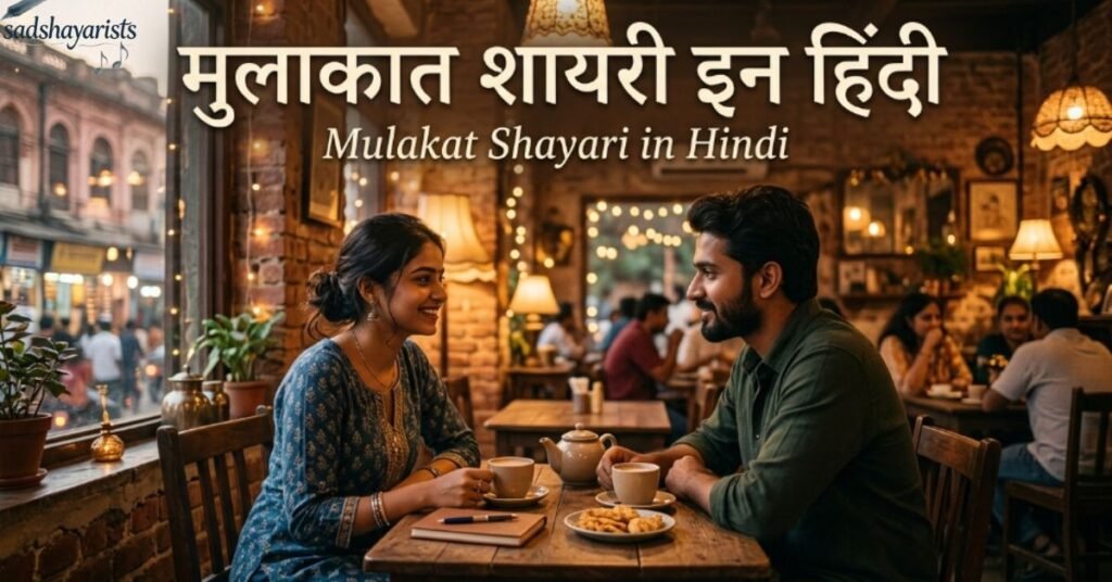 Mulakat Shayari in Hindi