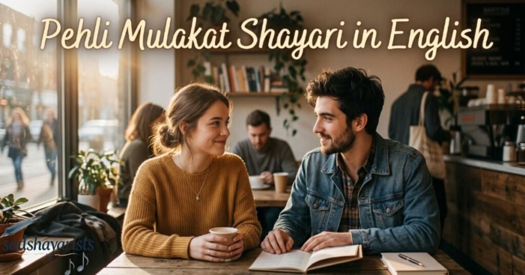 Pehli Mulakat Shayari in English