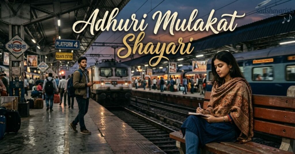 Adhuri Mulakat Shayari