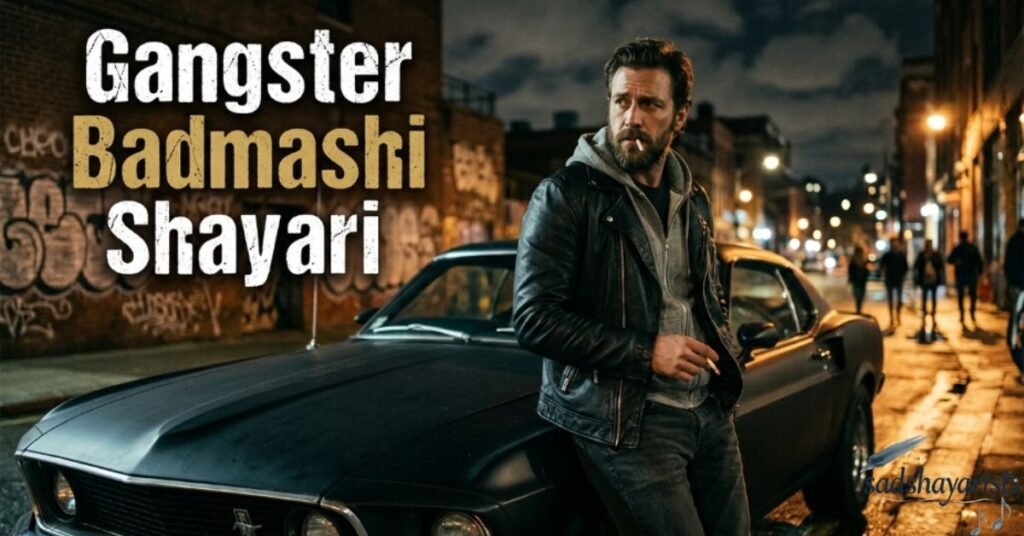 Gangster Badmashi Shayari