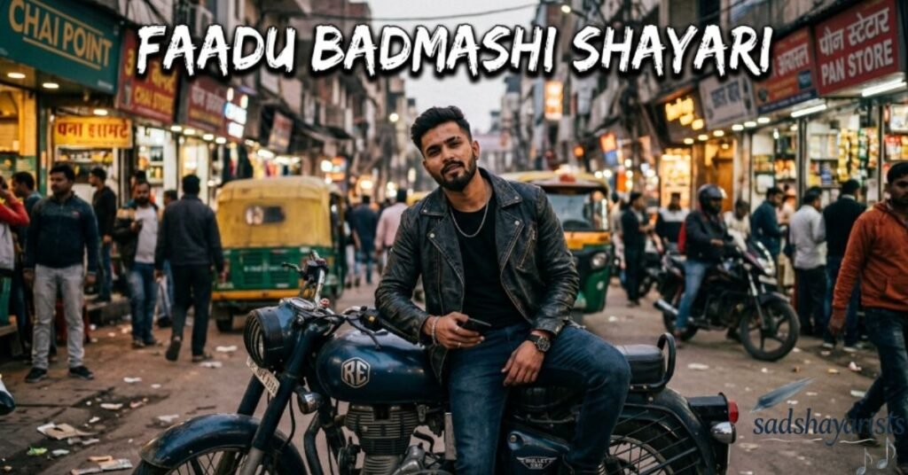Faadu Badmashi Shayari