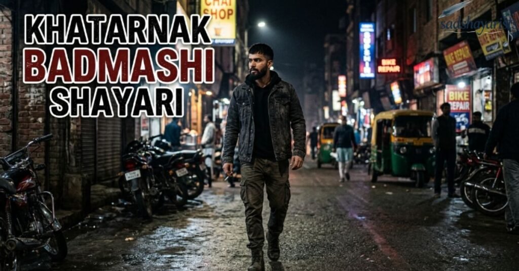 Khatarnak Badmashi Shayari