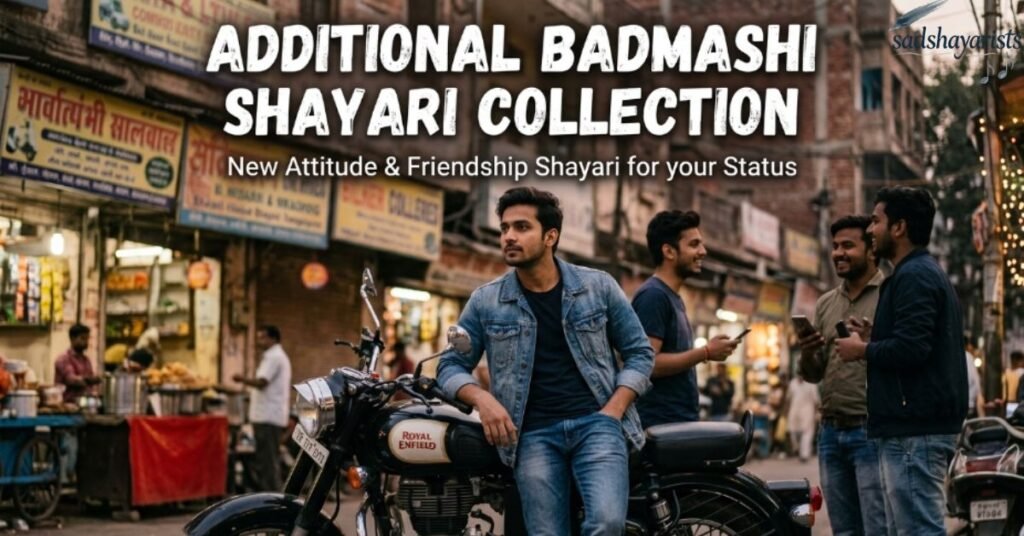 Additional Badmashi Shayari Collection