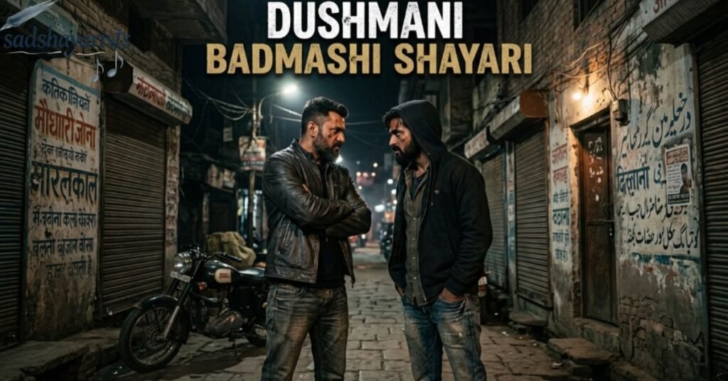 Dushmani Badmashi Shayari