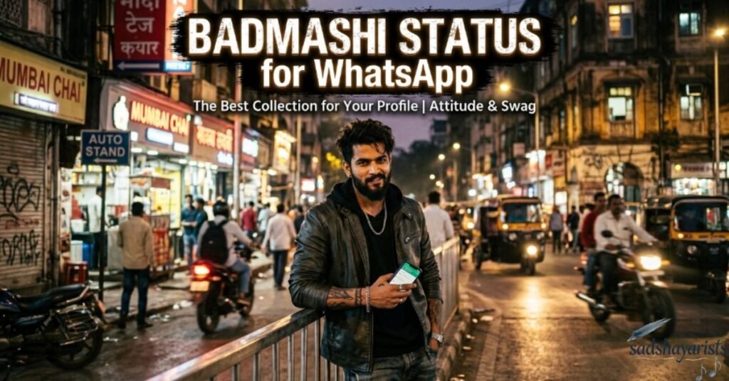 Badmashi Status for WhatsApp