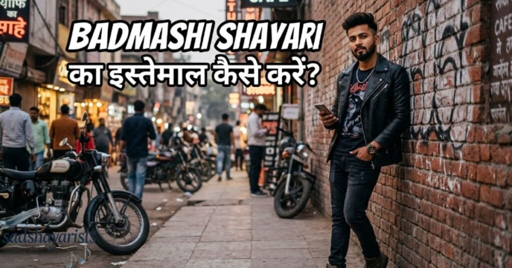 Badmashi Shayari का इस्तेमाल कैसे करें?