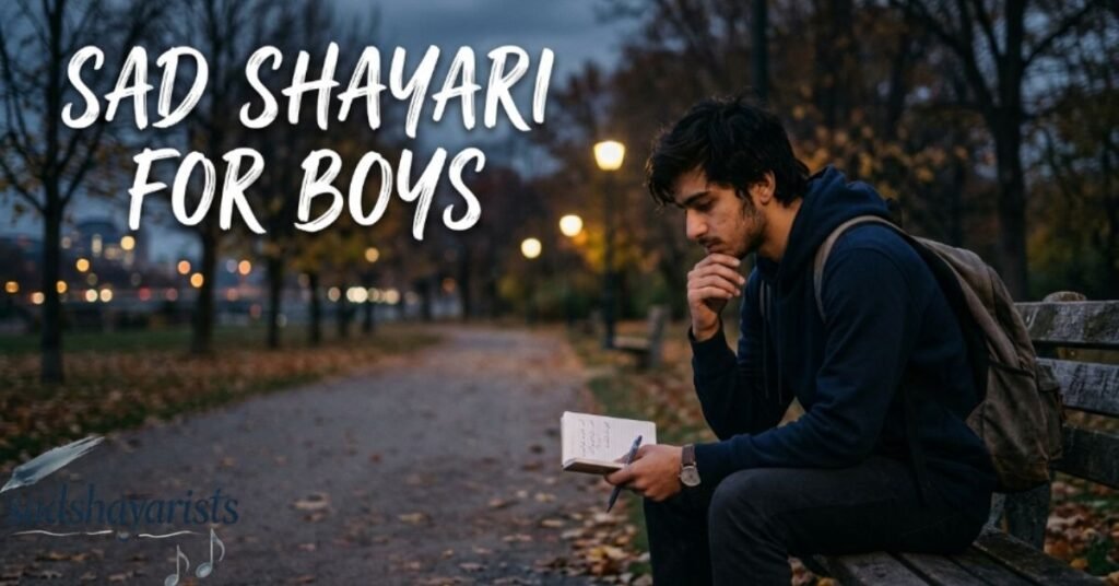 Sad Shayari for Boys