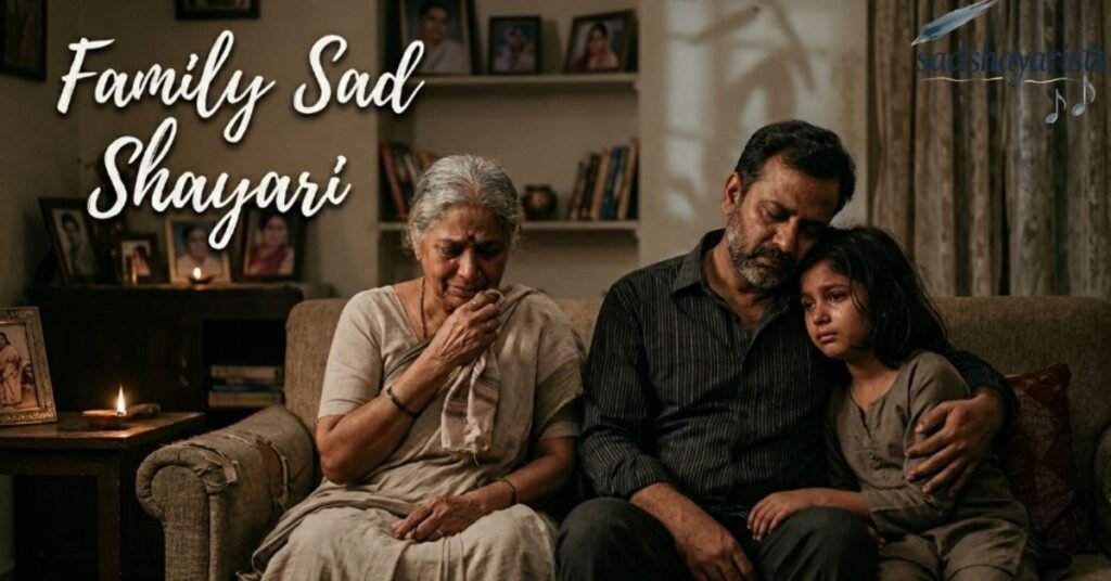 Family Sad Shayari