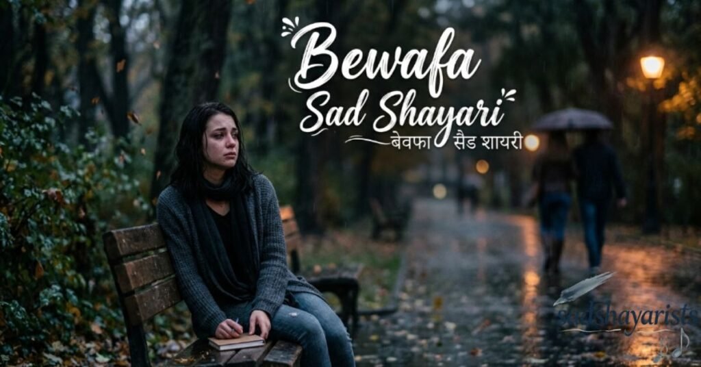 Bewafa Sad Shayari