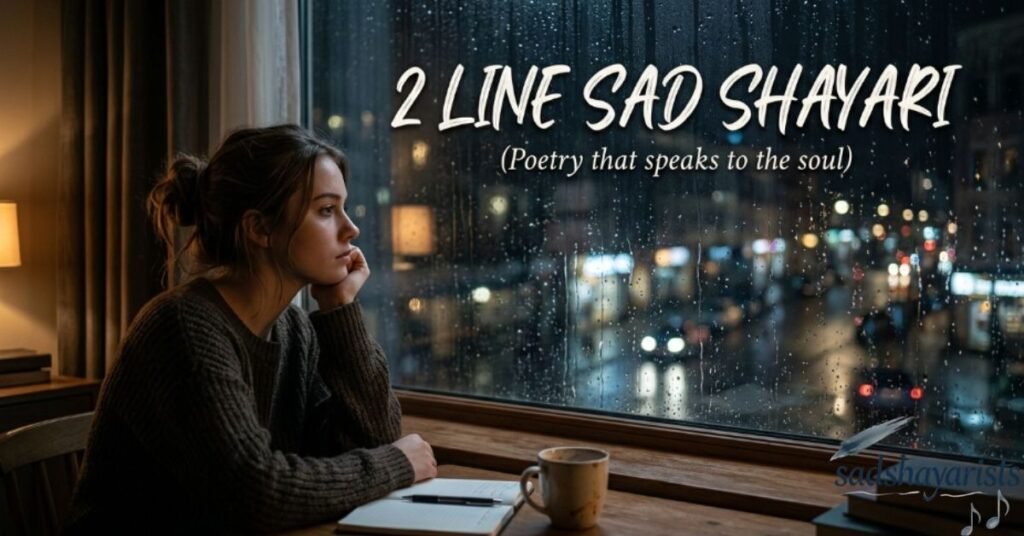 2 Line Sad Shayari