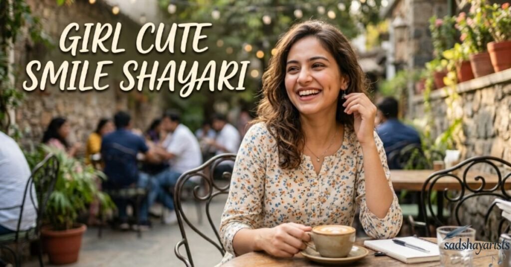 Girl Cute Smile Shayari