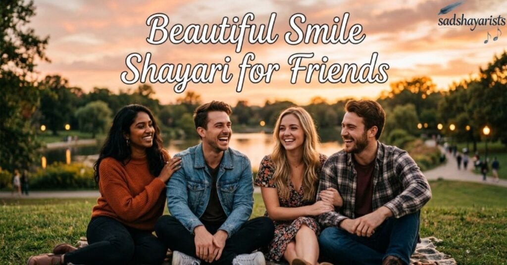 Beautiful Smile Shayari for Friends