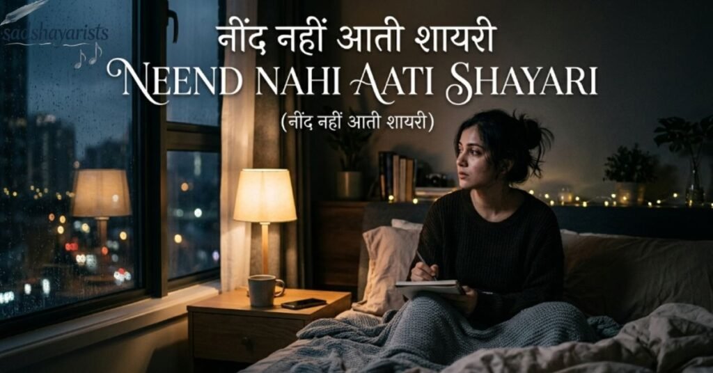 Neend Nahi Aati Shayari