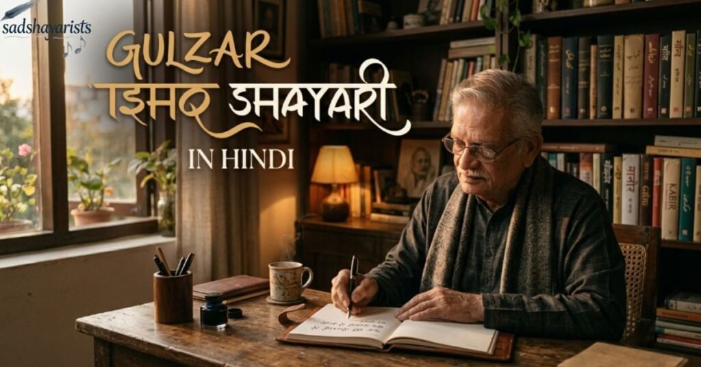 Gulzar Ishq Shayari in Hindi