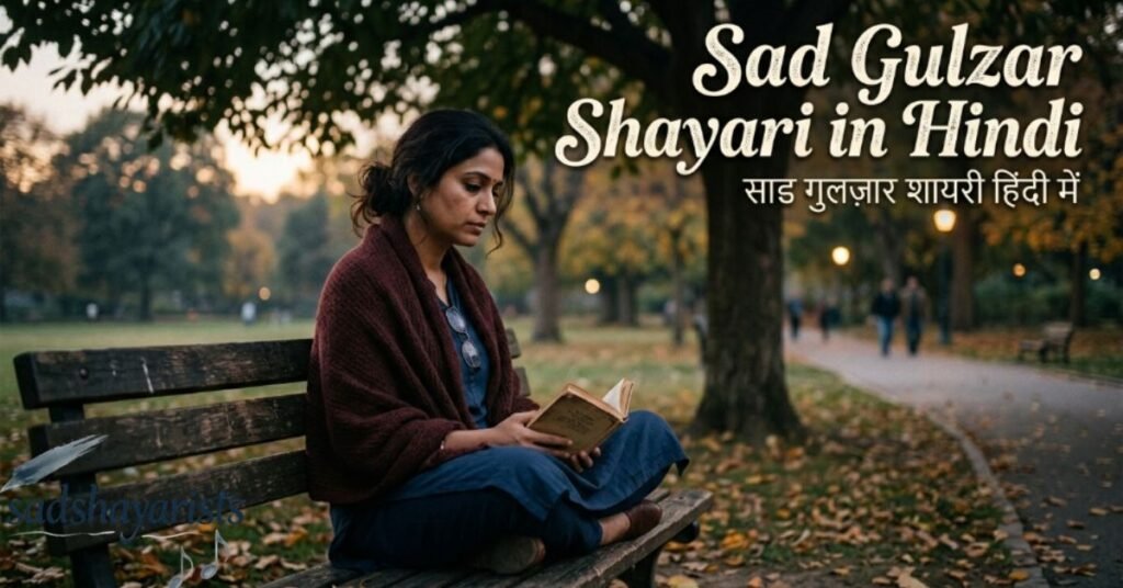 Sad Gulzar Shayari in Hindi