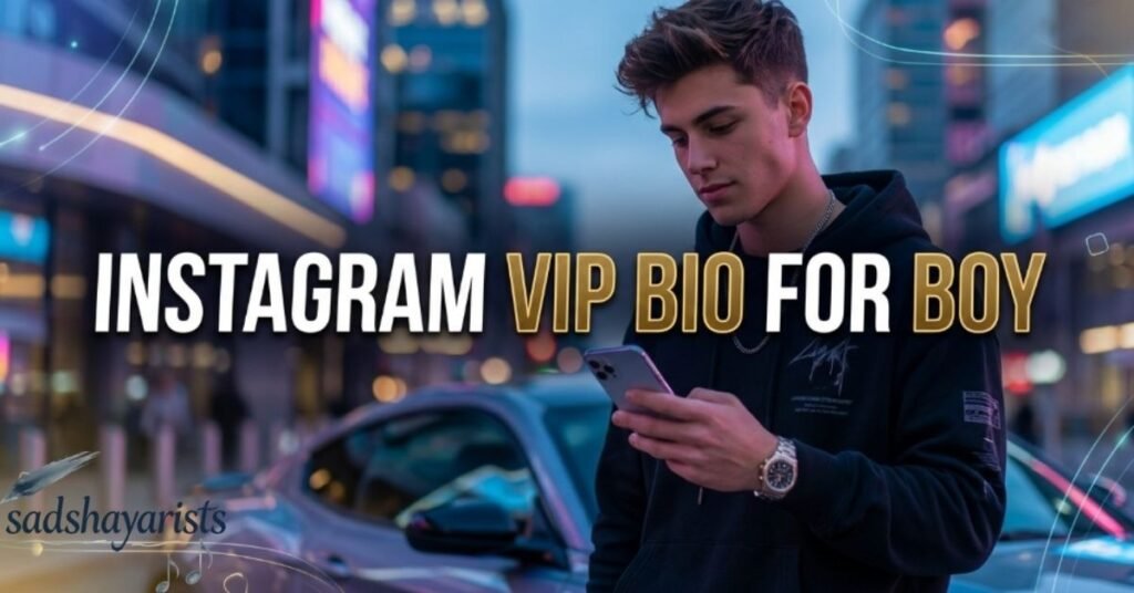 Instagram VIP Bio For Boy