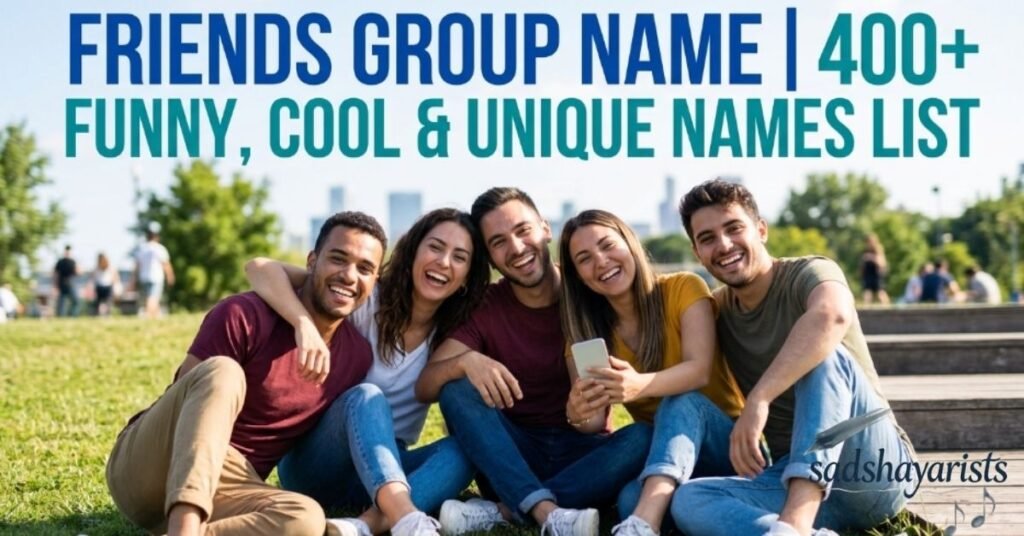 Friends Group Name | 400+ Funny, Cool & Unique Names List