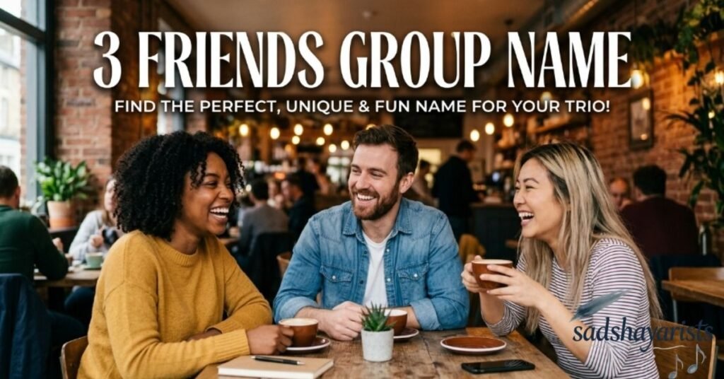 3 Friends Group Name