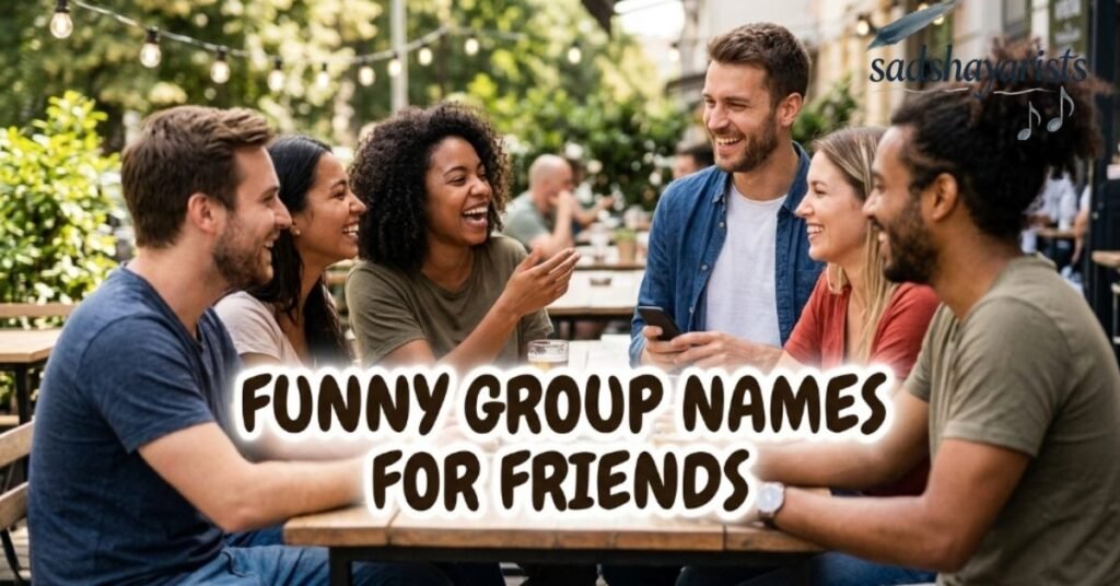 Funny Group Names For Friends