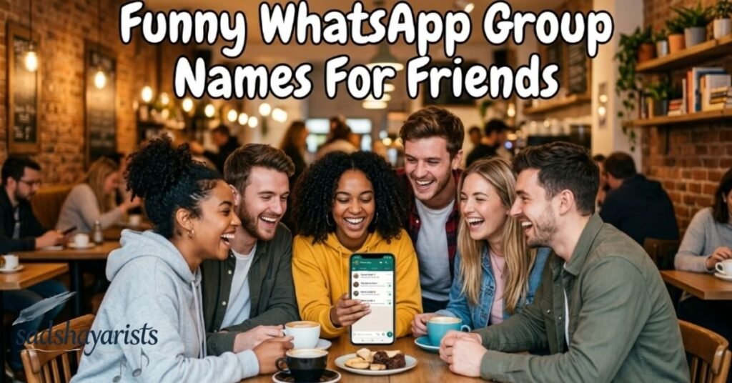 Funny WhatsApp Group Names For Friends