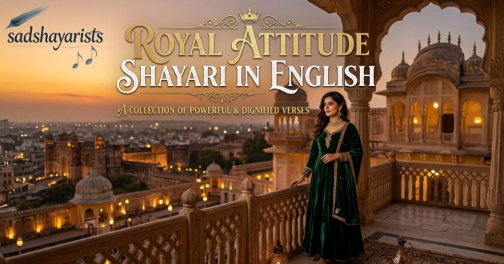 Royal Attitude Shayari In English