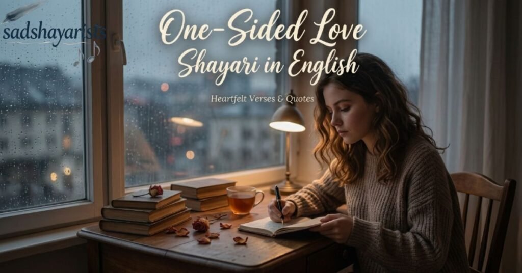 One-Sided Love Shayari in English