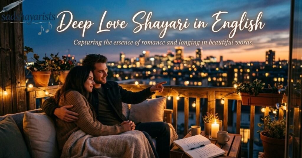 Deep Love Shayari in English