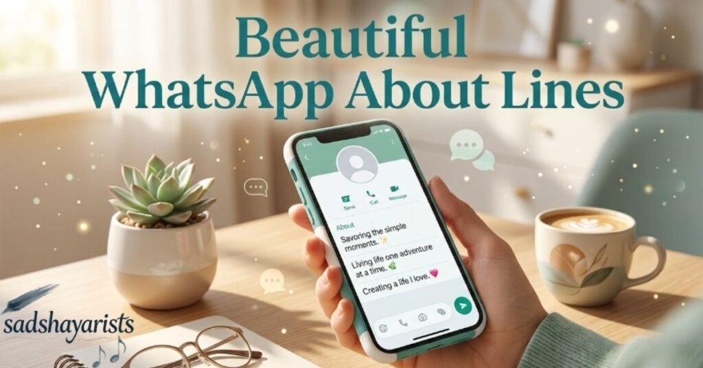 Beautiful WhatsApp About Lines