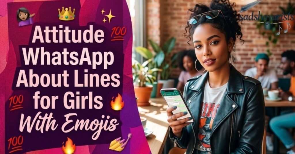 Attitude WhatsApp About Lines for Girls With Emojis
