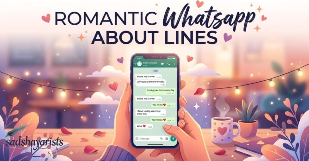 Romantic WhatsApp About Lines