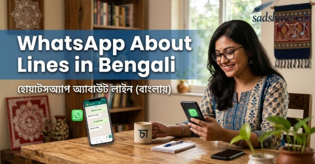 WhatsApp About Lines in Bengali