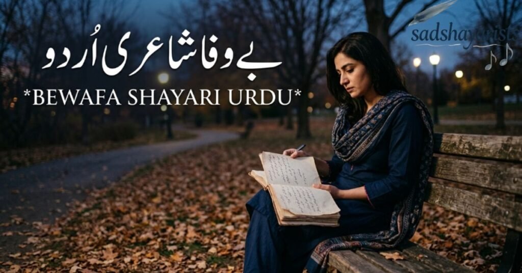 Bewafa Shayari Urdu