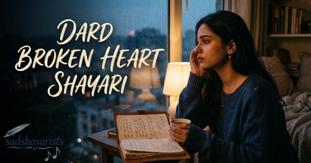 Dard Broken Heart Shayari