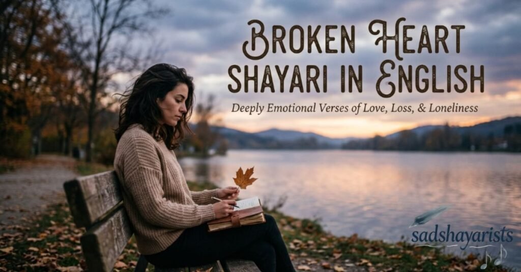 Broken Heart Shayari in English